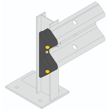 Load image into Gallery viewer, Armco Safety Barrier Ends and Corners