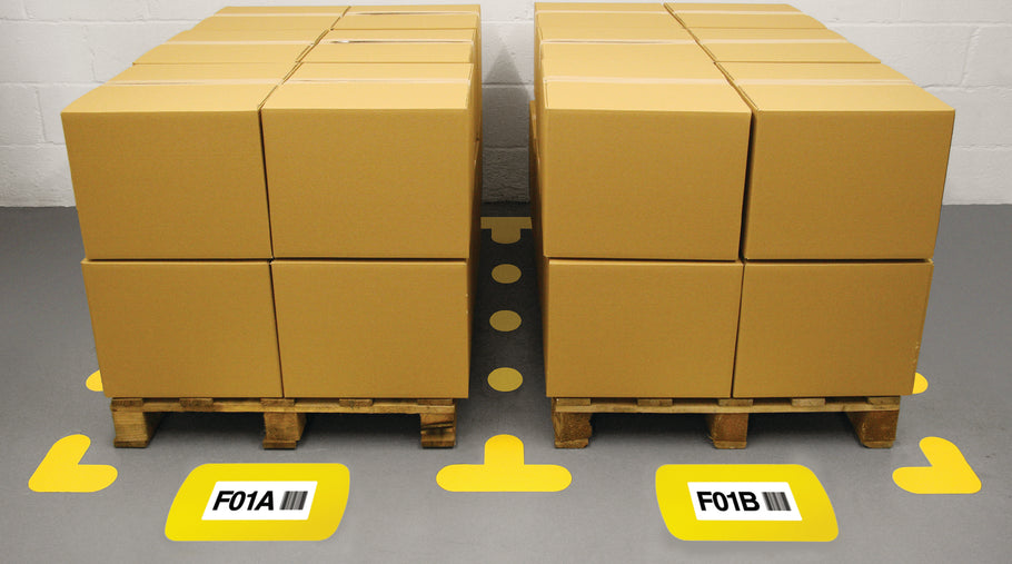 Label Protectors for Floor-Mounted Barcodes