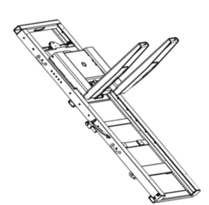 EZ Climber fork accessory drawing