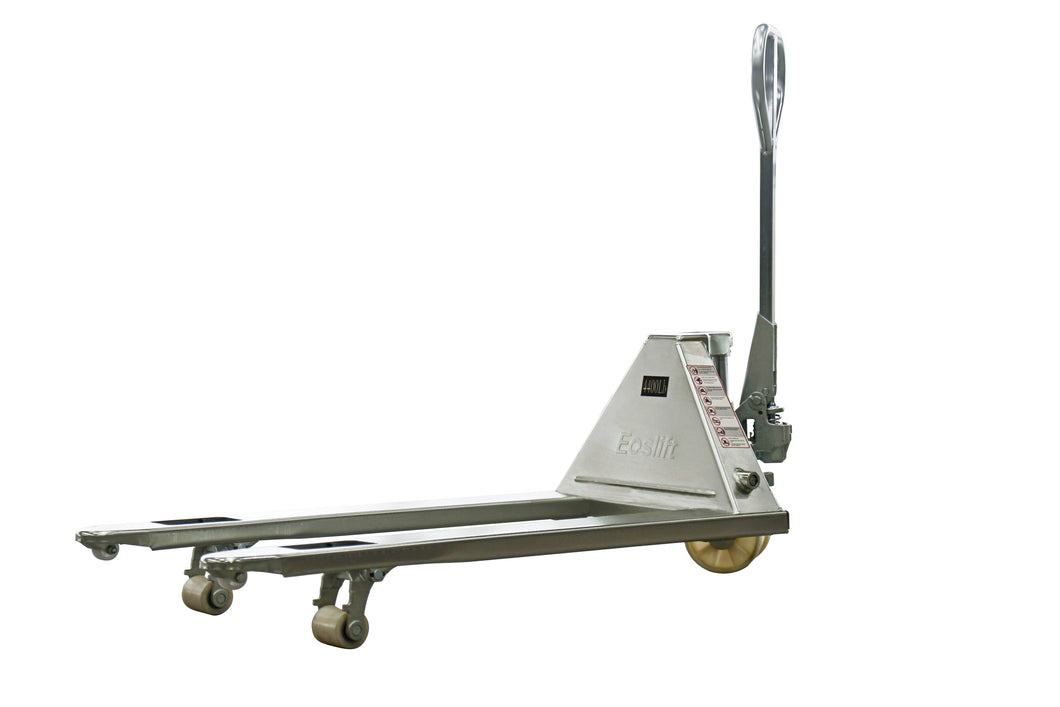 Galvanized Manual Pallet Truck side view