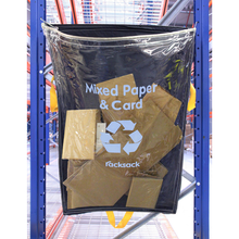 Load image into Gallery viewer, Racksack® Clear: Reusable Trash Bags for Warehouses and Industrial Facilities