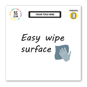 shadow board - easy wipe