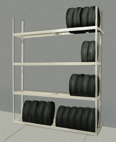 Rivetwell tire storage rack