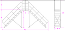 Load image into Gallery viewer, Cross-Over Bridge for Conveyor