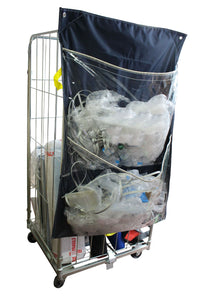 Racksack Roll Cage Bags - 2 Pockets - Clear or Blue