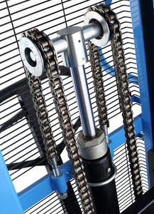 Manual pallet stacker lift chains