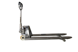 Stainless Steel pallet jack side view