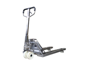 Stainless Steel pallet jack 3/4 view