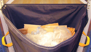 Rack Sack filled with gargbage