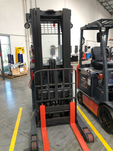 SOLD - TOYOTA Reach truck model - 8BRU18 24V with low hours F2-38946 - USED